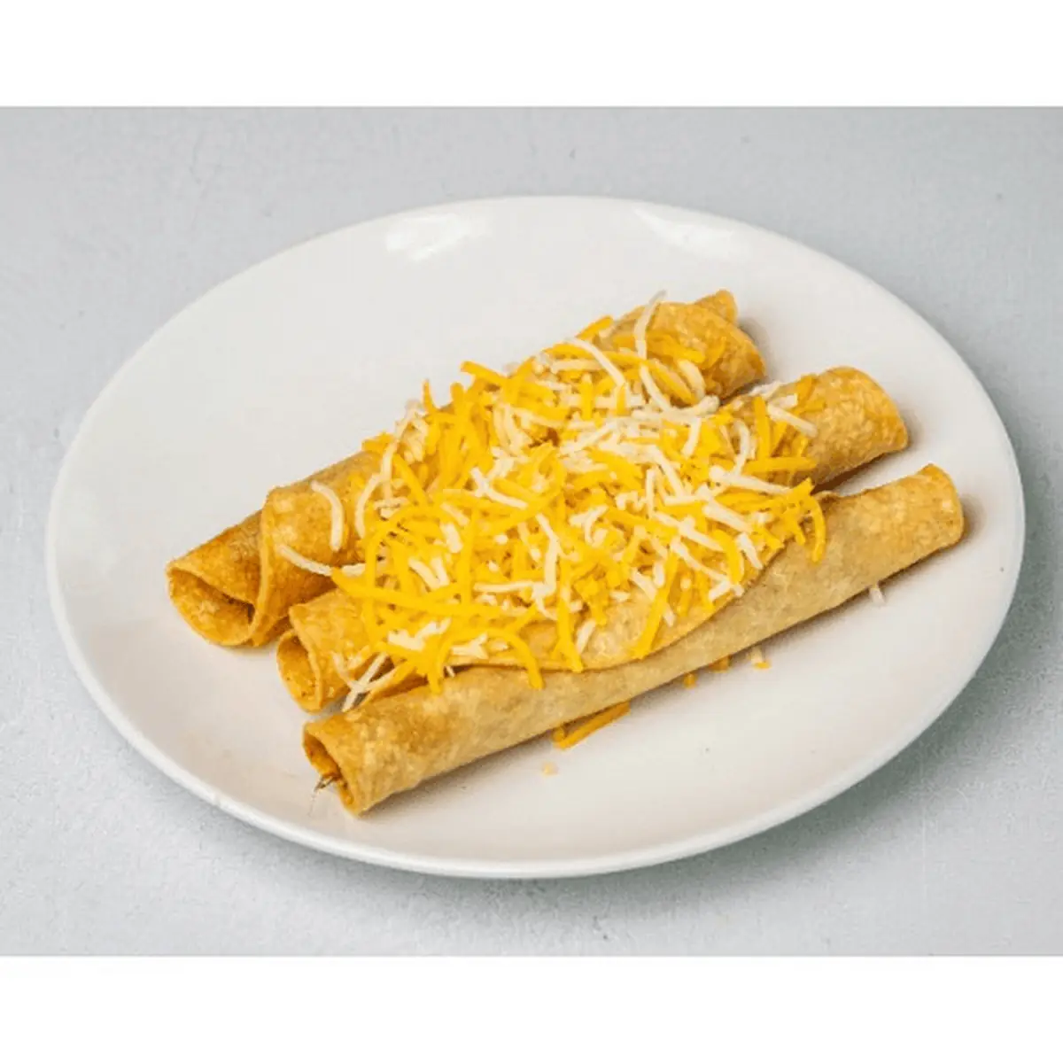3 Rolled Tacos Cheese Only