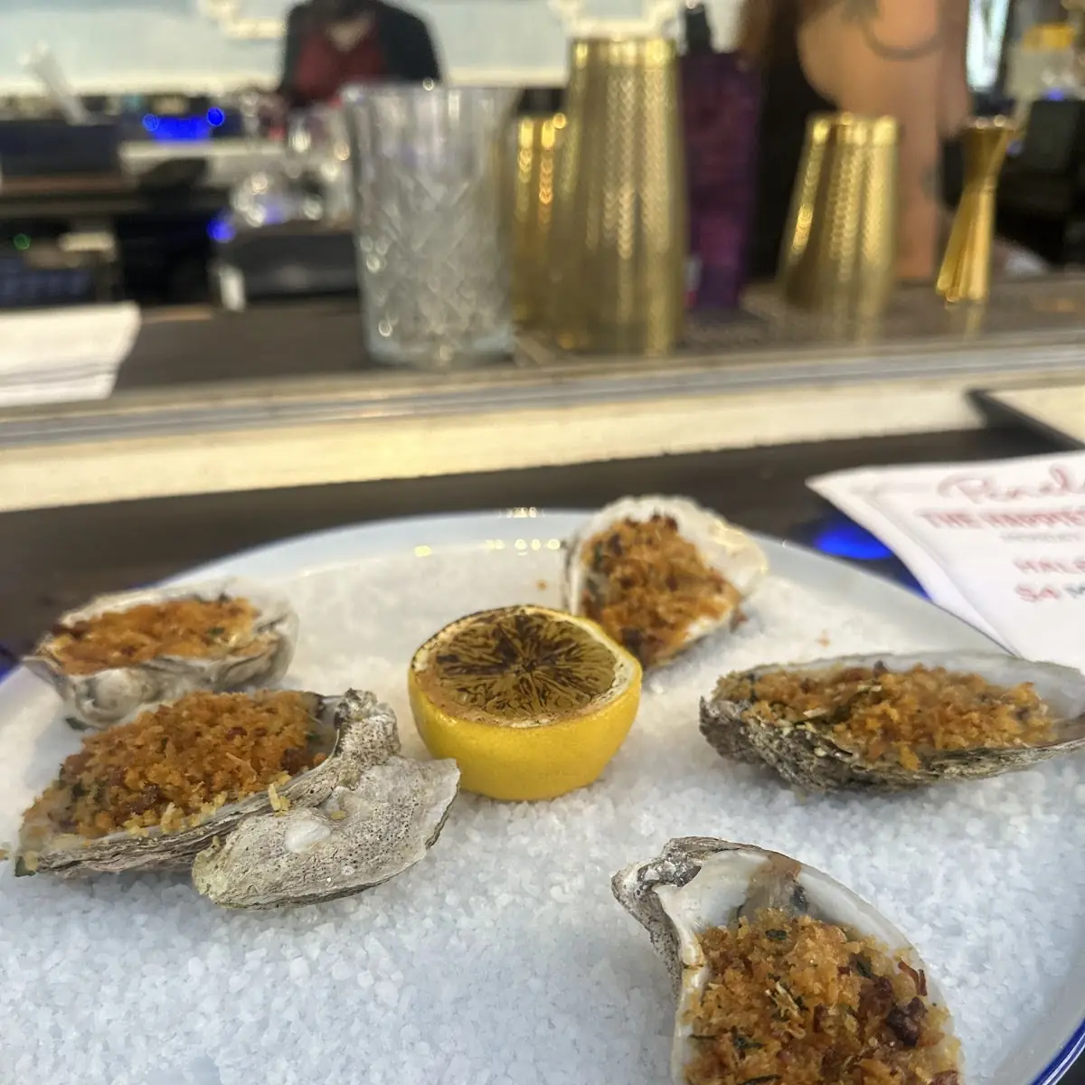 Oysters Rockefeller