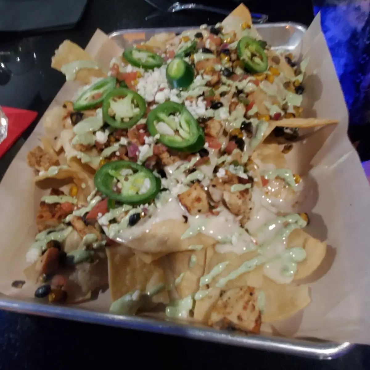 Chicken Nachos
