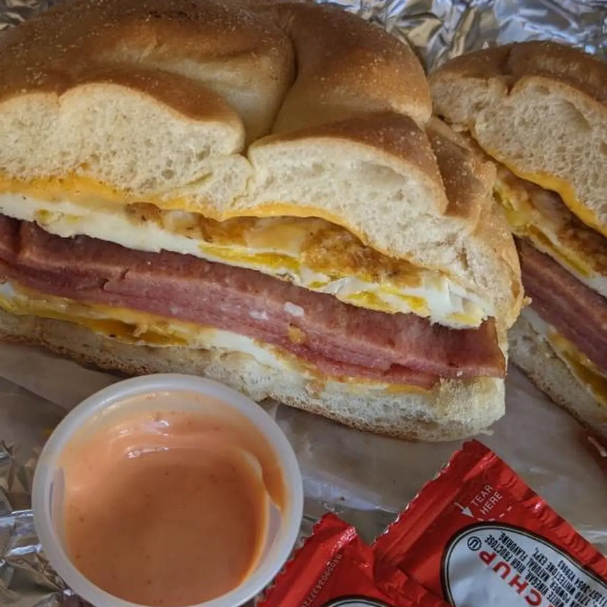 Taylor Ham Egg & Cheese on Roll