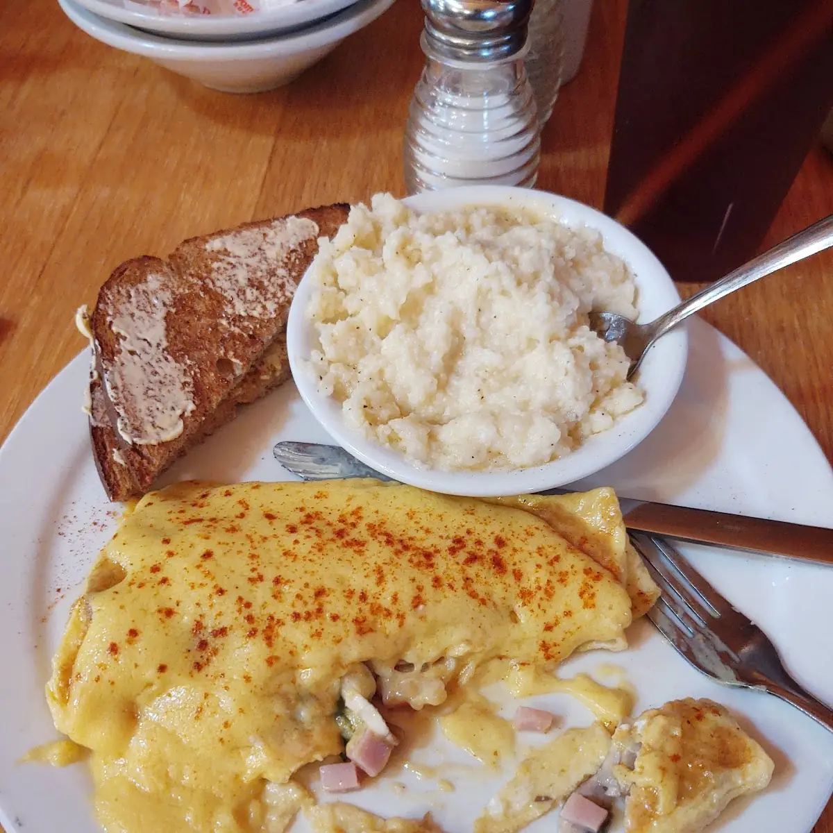 Two Egg Cheese Omelette