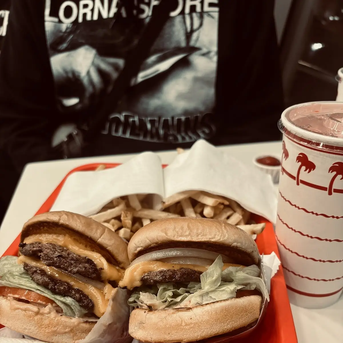 Double Double Burger Menü