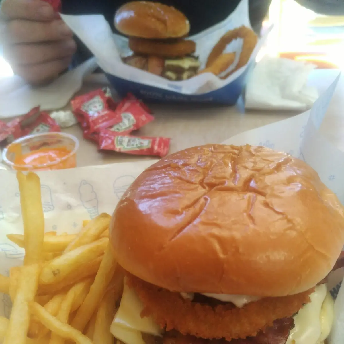 Spicy Chicken with Onion Rings