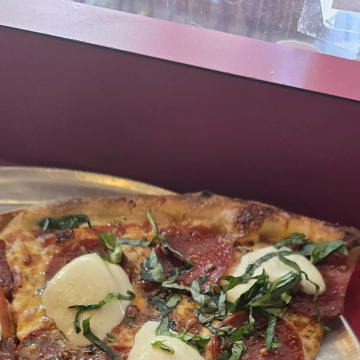 Margherita Pizza Slice