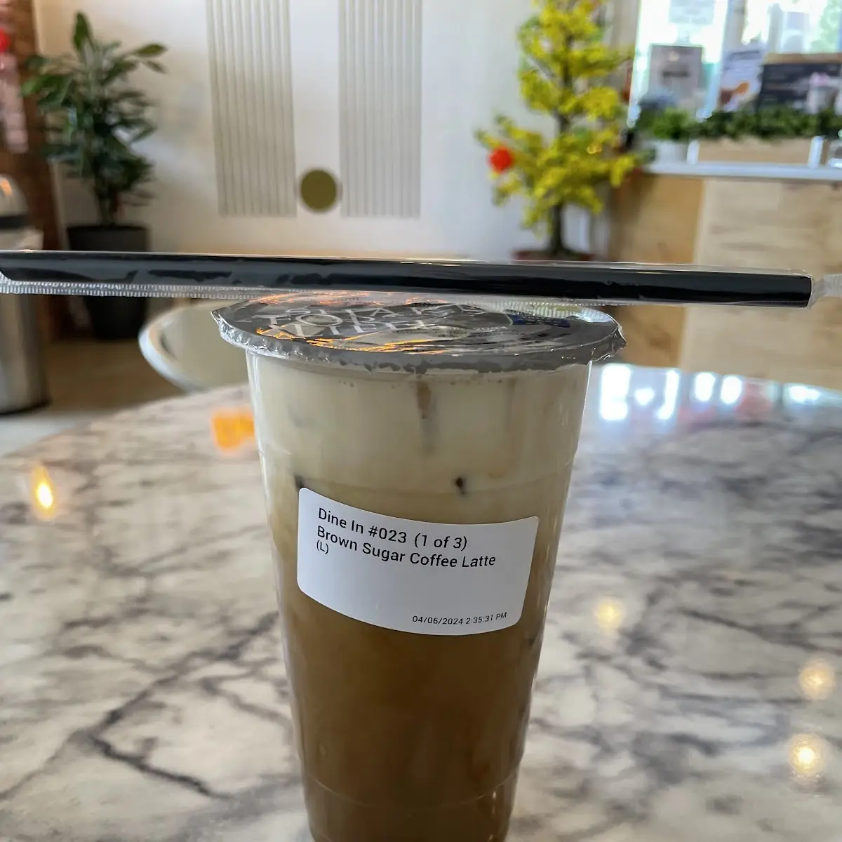 Pina Colada Milk Tea