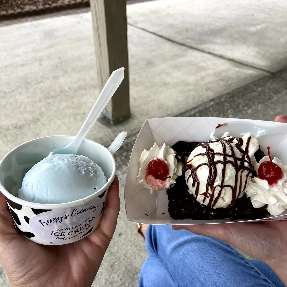 Brownie Sundae