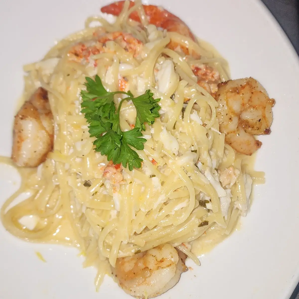 Shrimp Alfredo