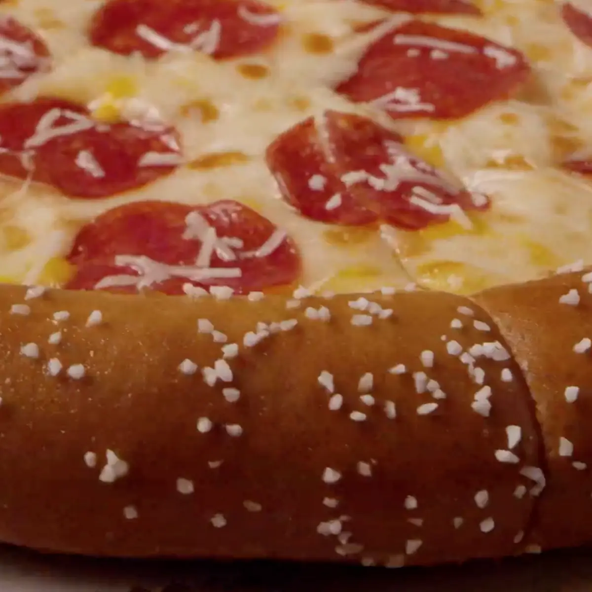Pretzel Crust Pizza