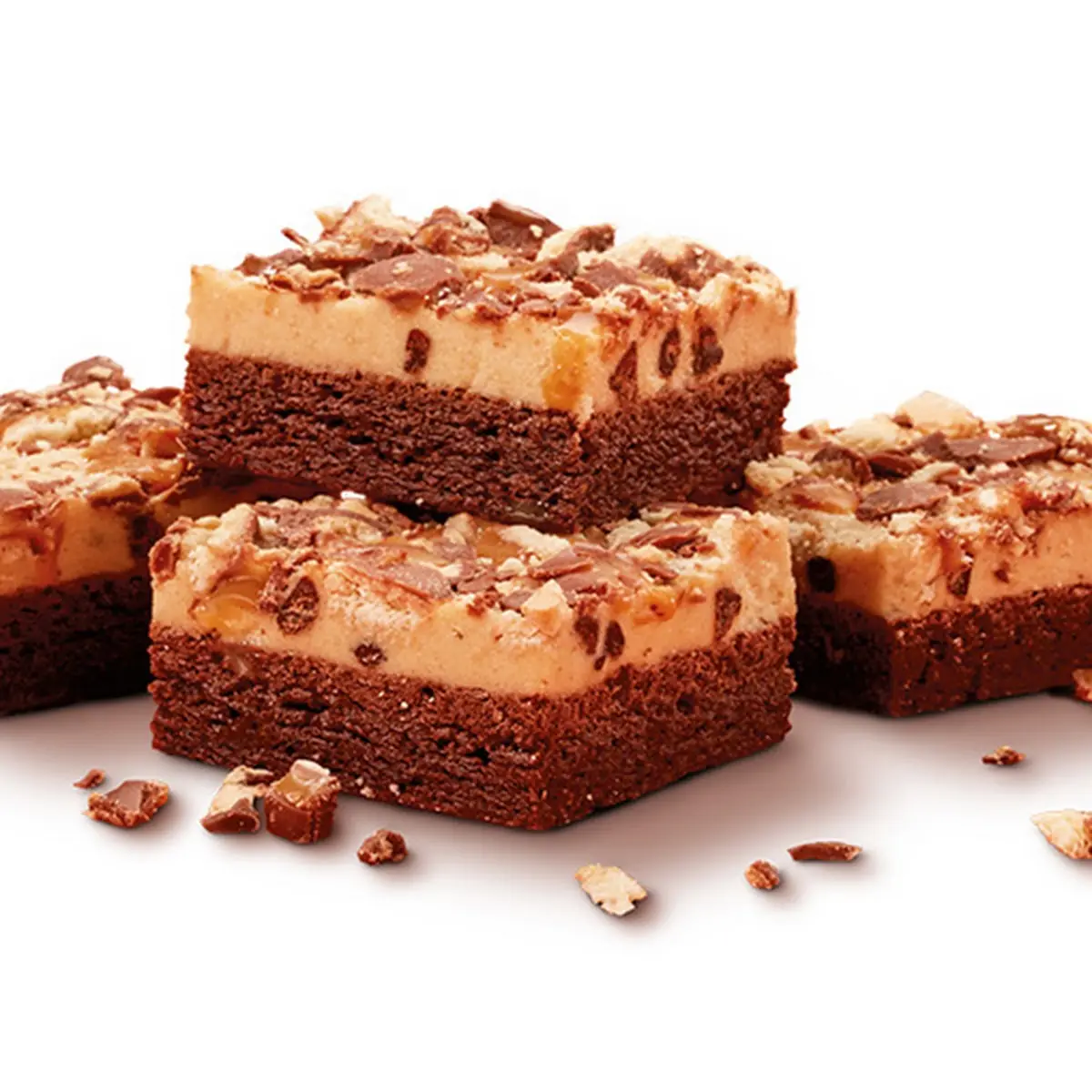 Twix Cookie Dough Brownie