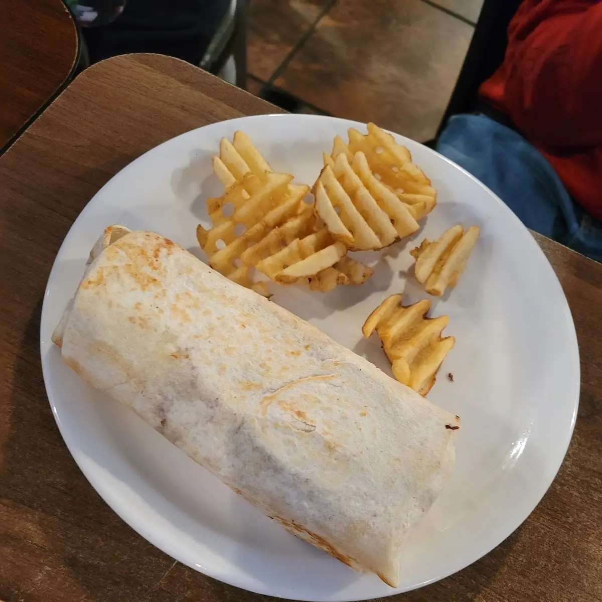 K Bean & Cheese Burrito