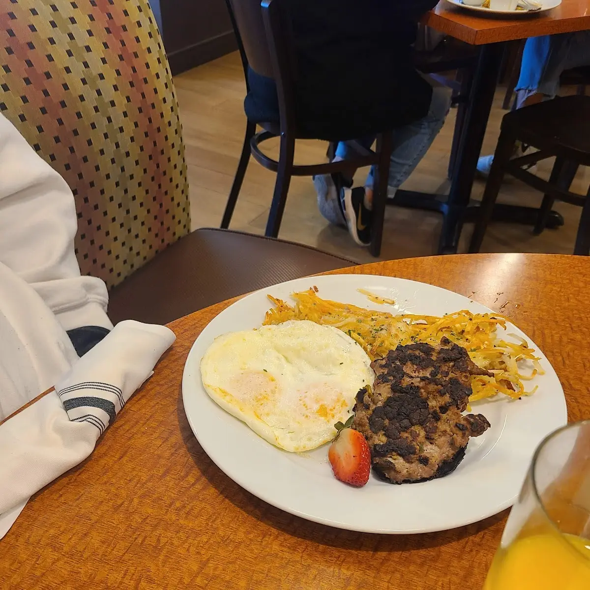 Hashbrowns with White Cheddar