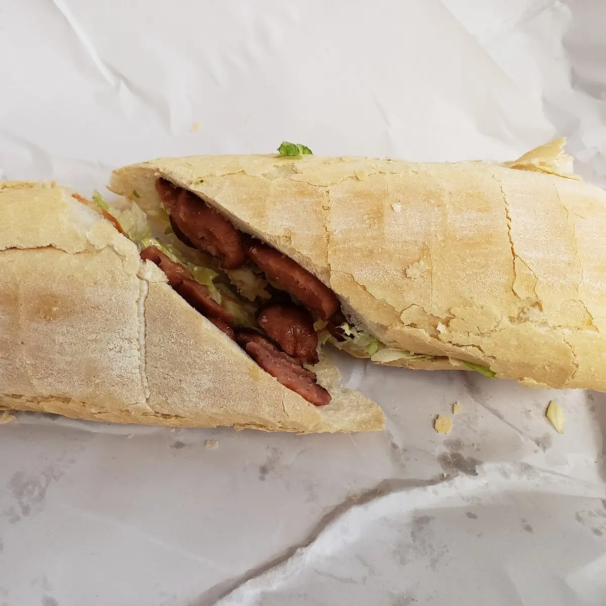 Smoked Sausage PO Boy