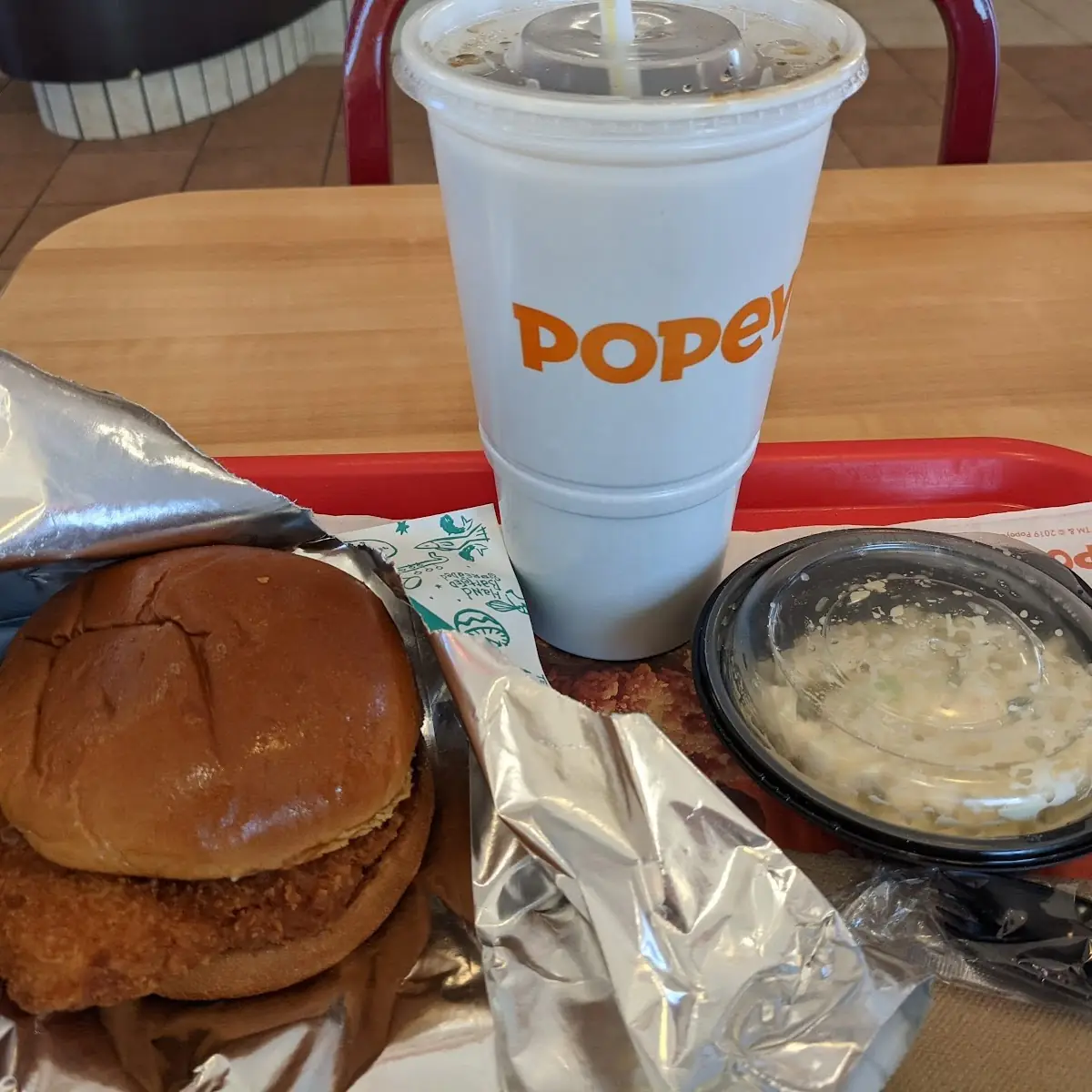 Spicy Fish Sandwich Combo