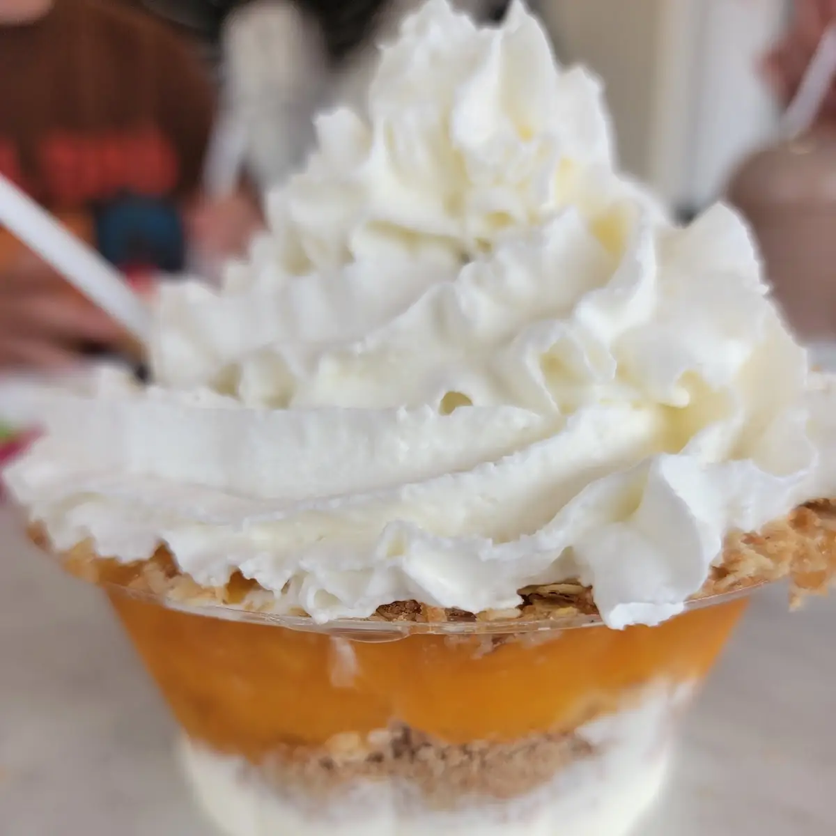 Peach Cobbler Sundae