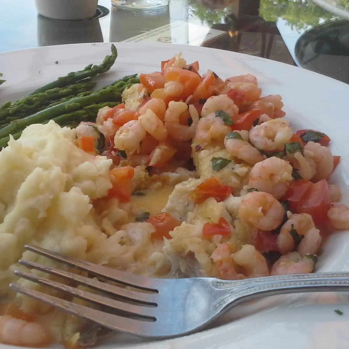Bay Shrimp and Tomatoes