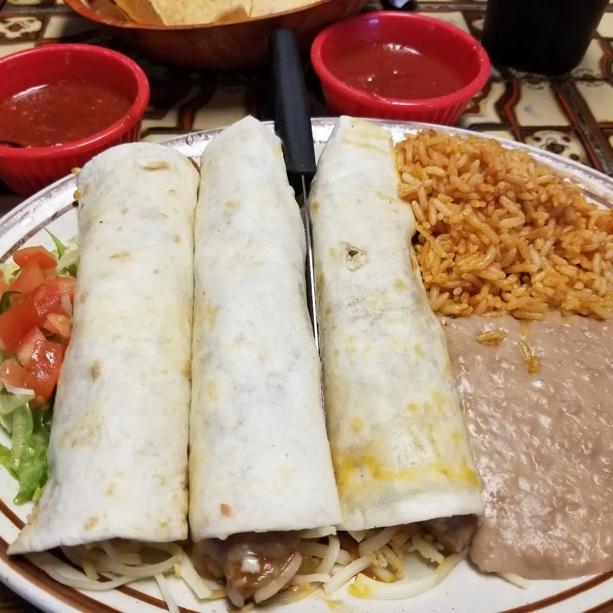 Chunky Beef Burrito Dinner