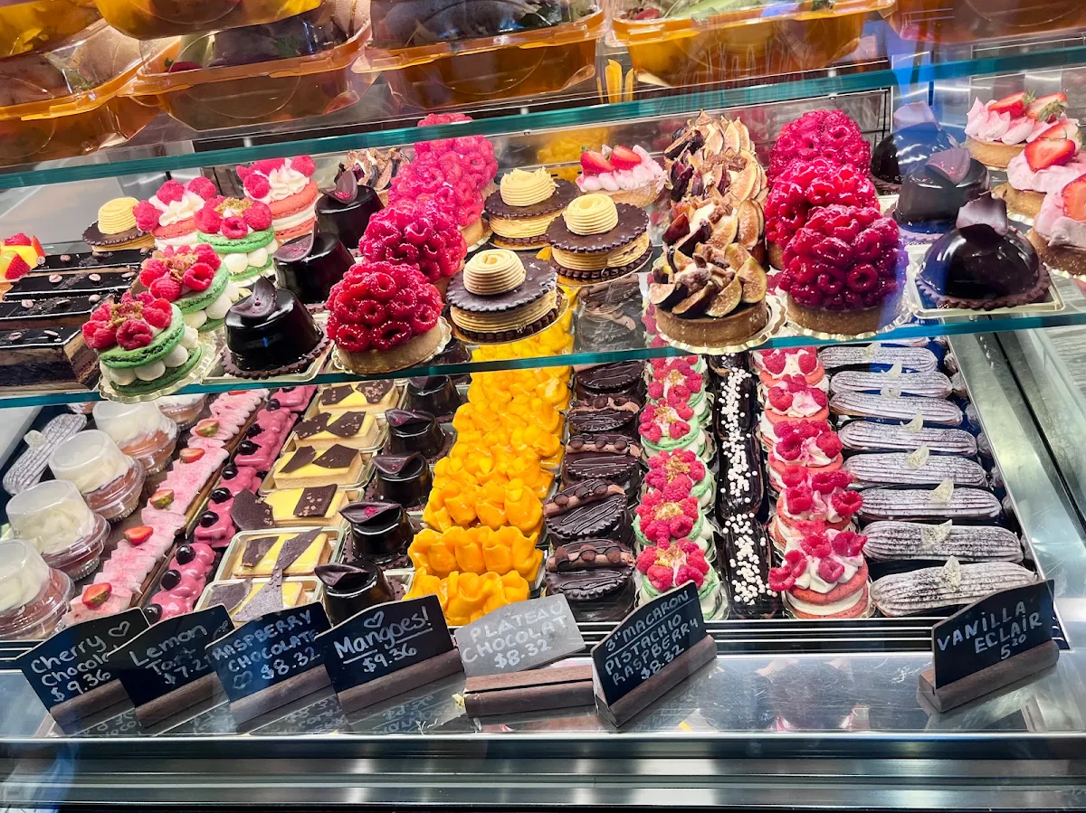 Assorted French Pastries and Tarts