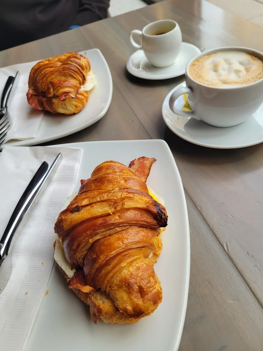 Butter Croissant and Chocolate