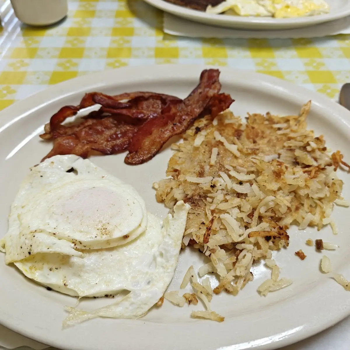 Eggs Bacon and Hash Browns