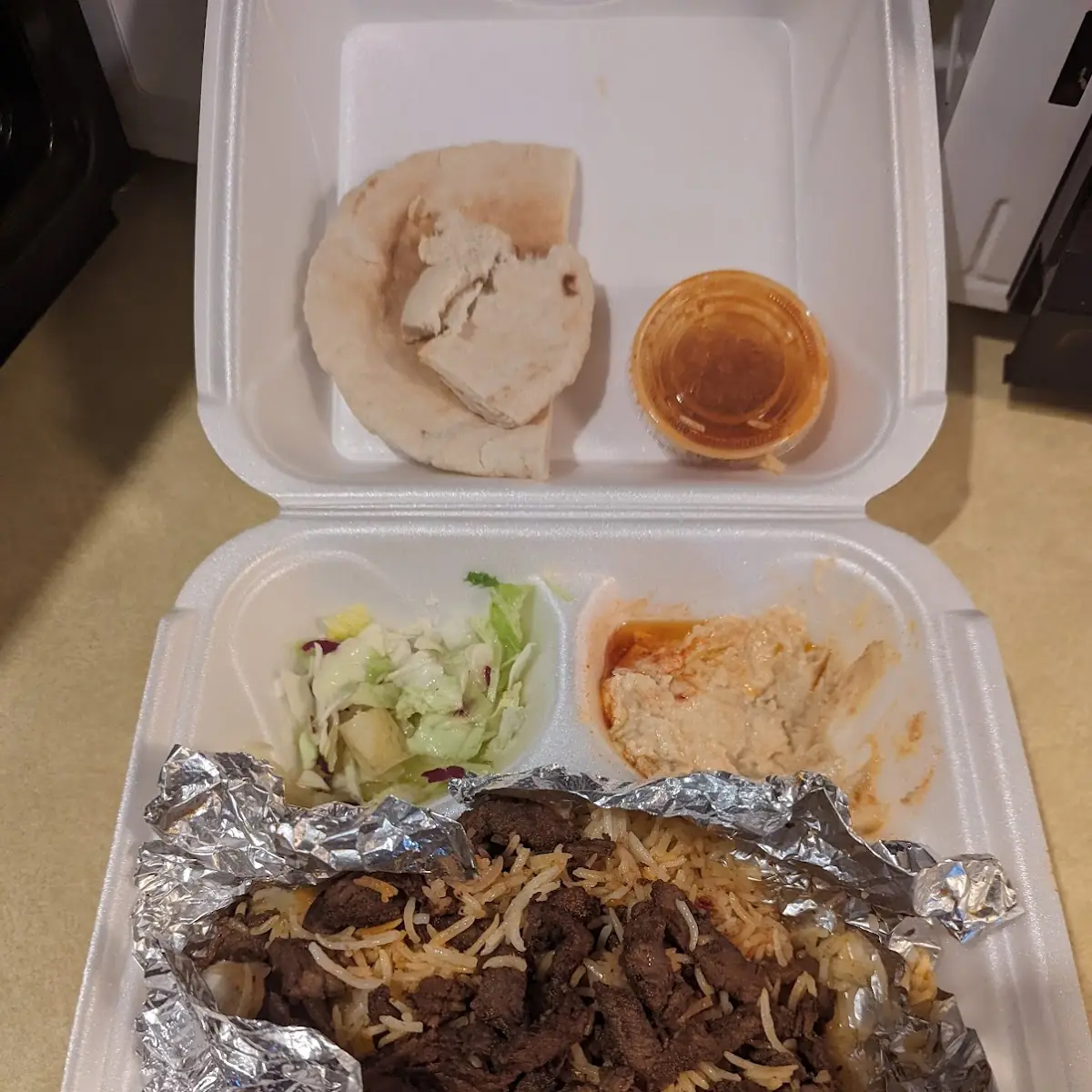 Beef Shawarma Plate