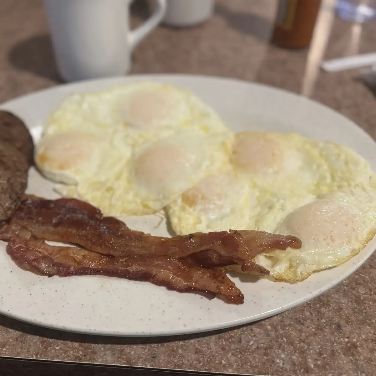 Classic with Short-Stack Pancakes and Hash Browns