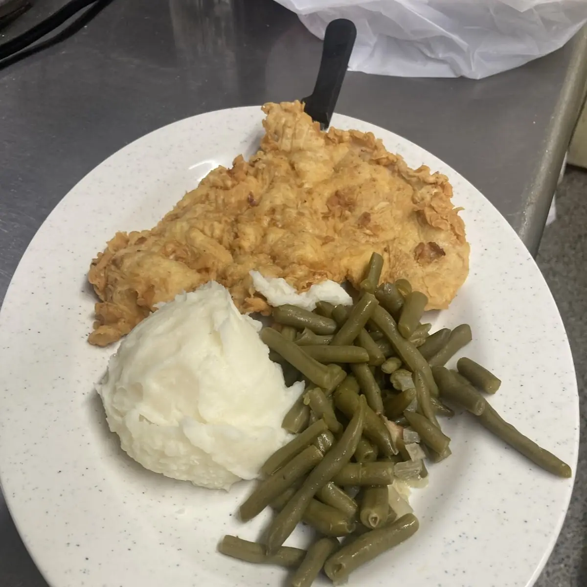 Open Roast Beef or Chicken Fried Steak 1 Side