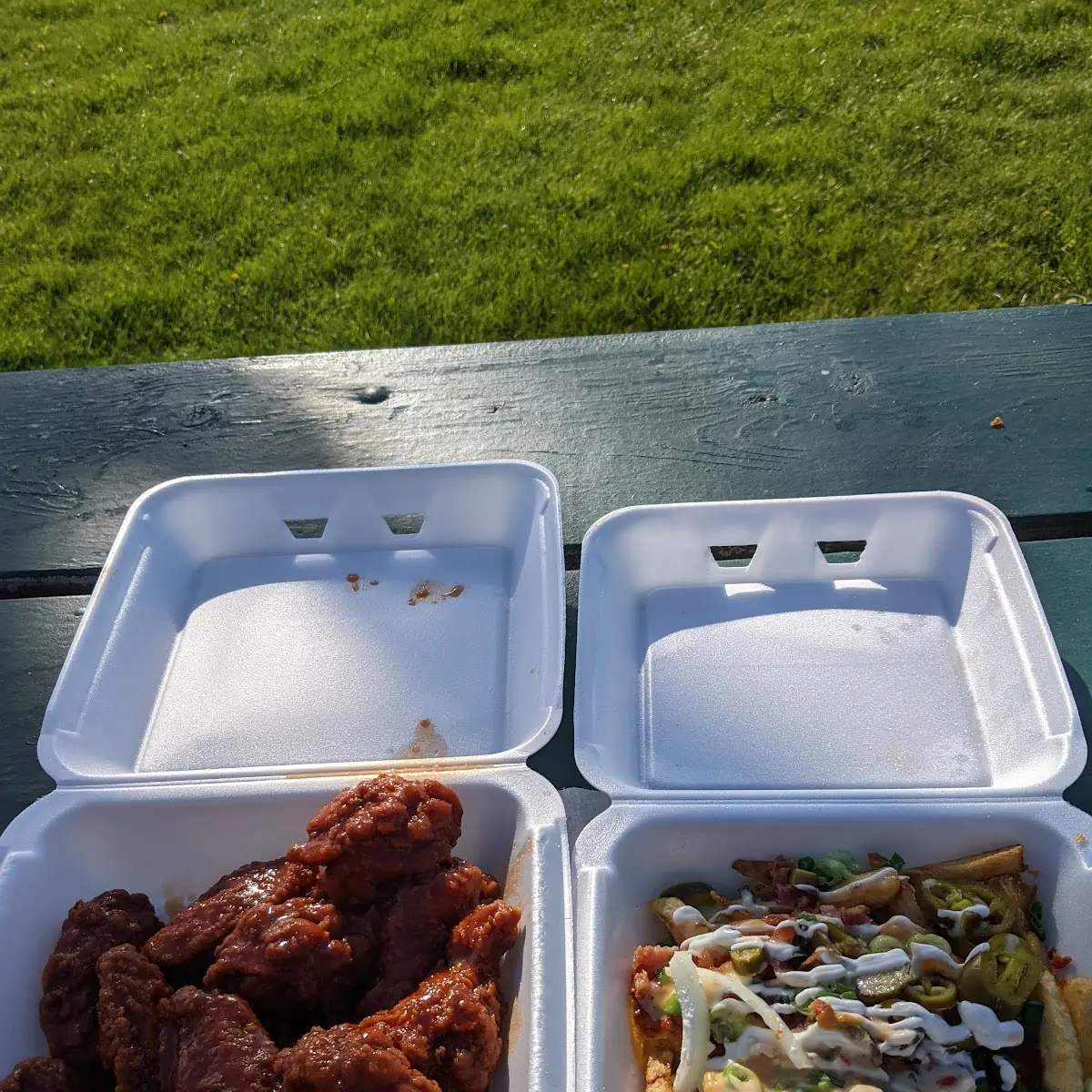 Chicken Wings & Christo's Fries