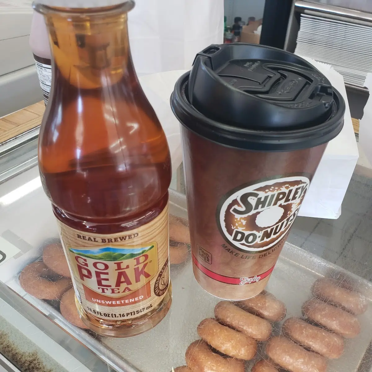 Unsweetened Tea and Coffee
