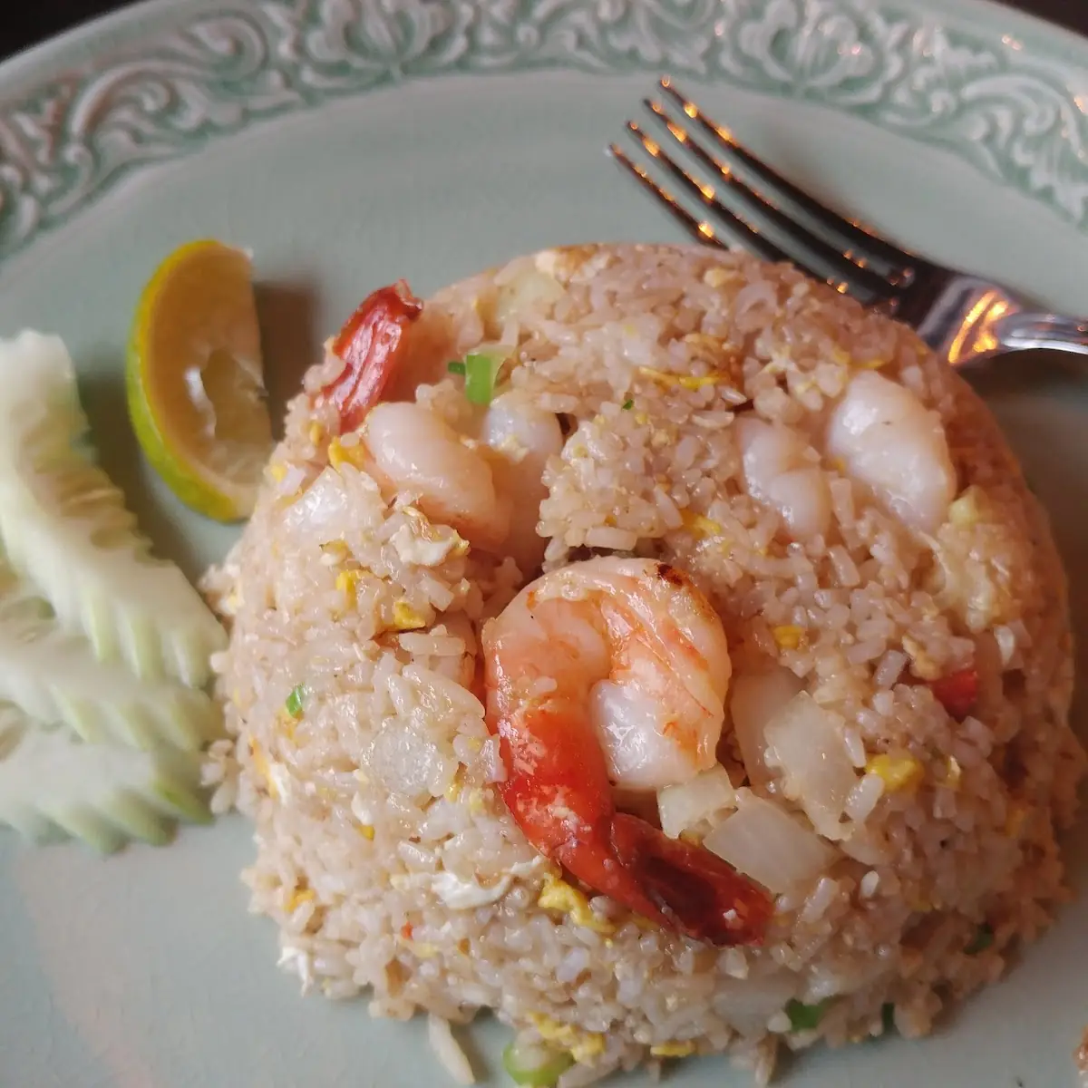 Spicy Seafood Fried Rice