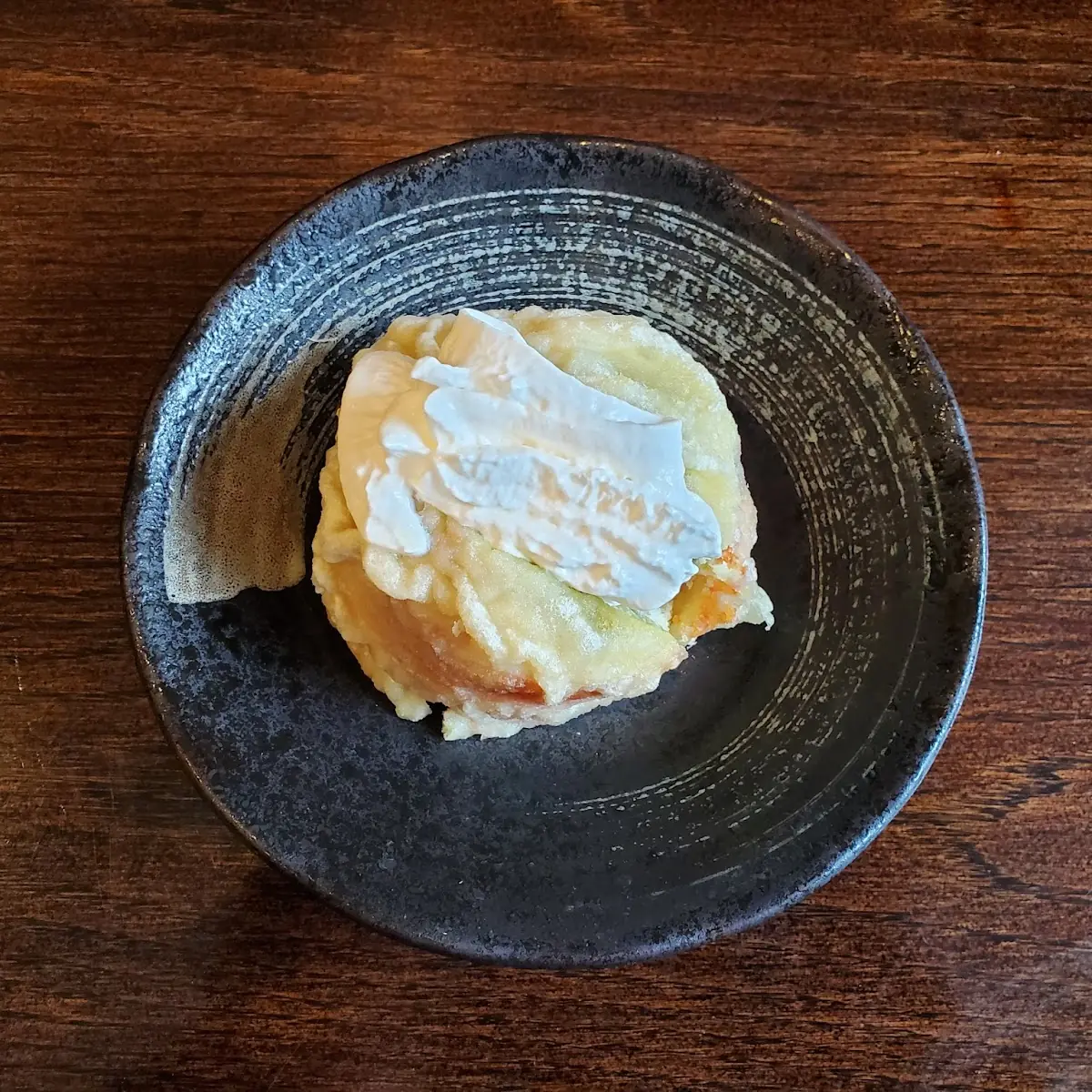 Green Tea Fried Ice Cream