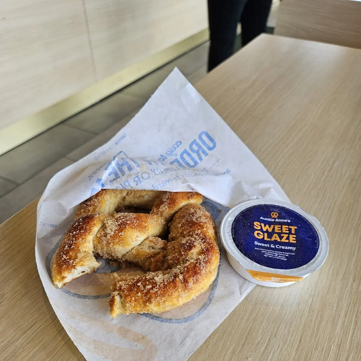 Sourdough Parmesan Pretzel
