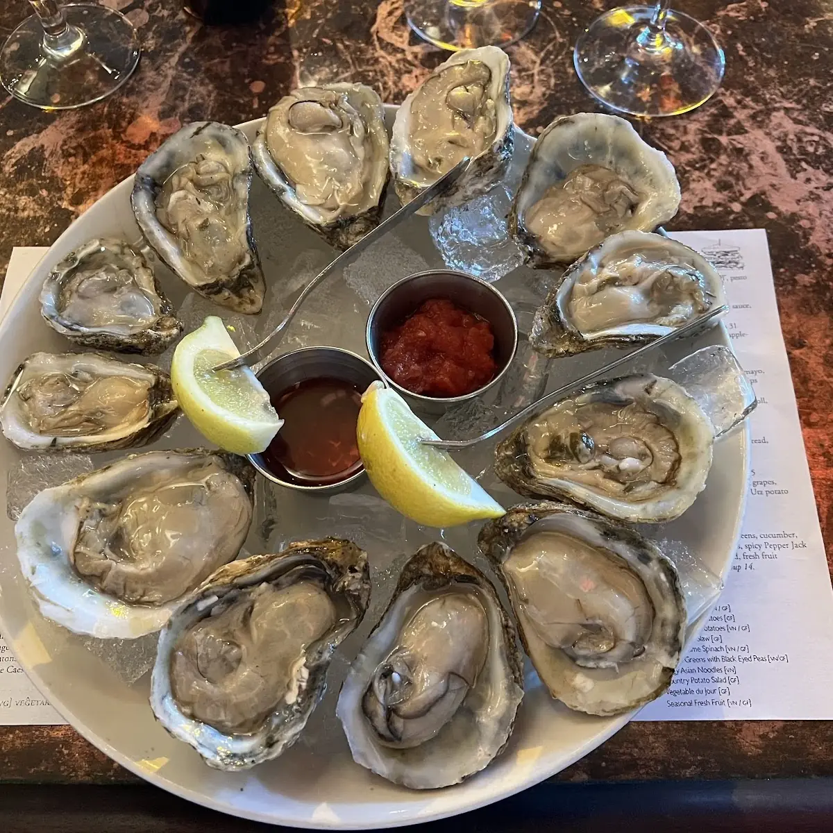 Oysters on the Half Shell