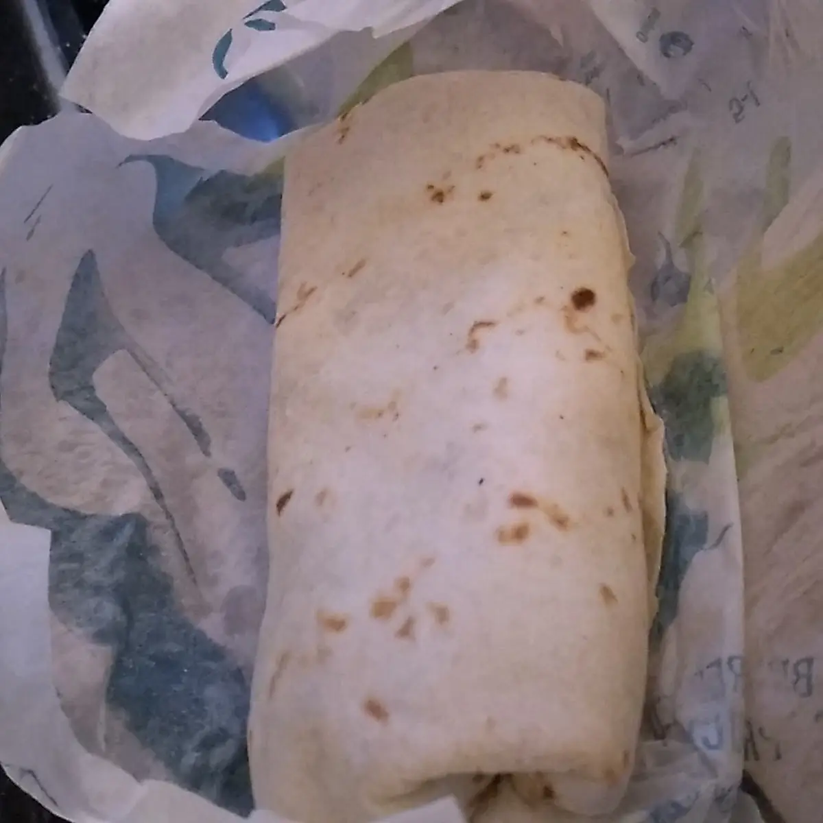 Bean and Beef Burrito