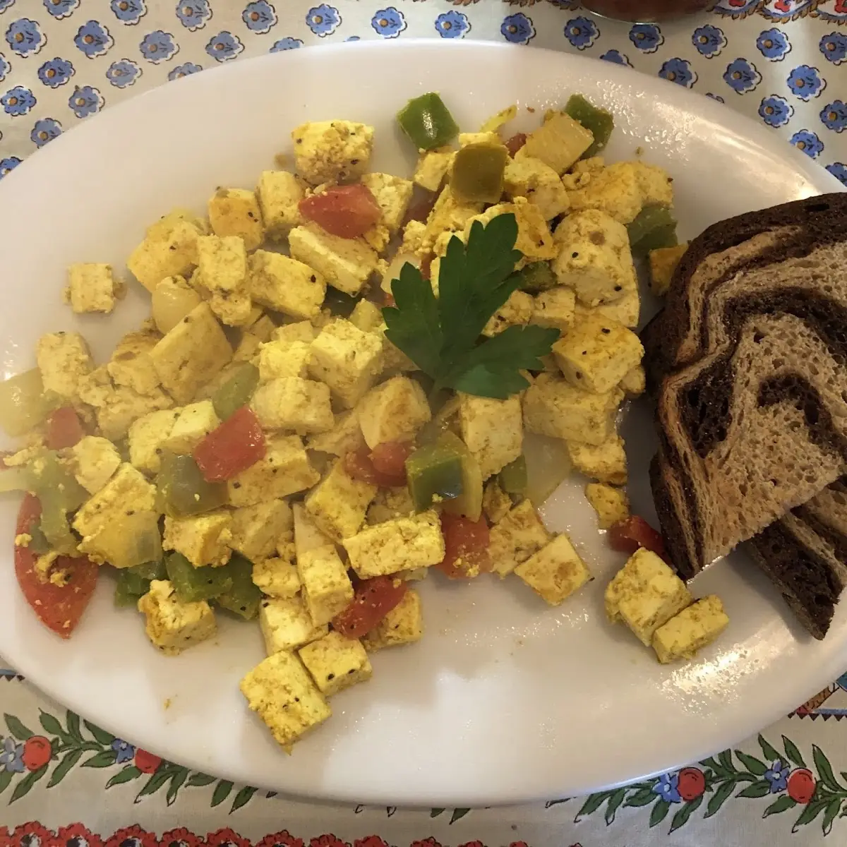 Tofu Scramble and Toast