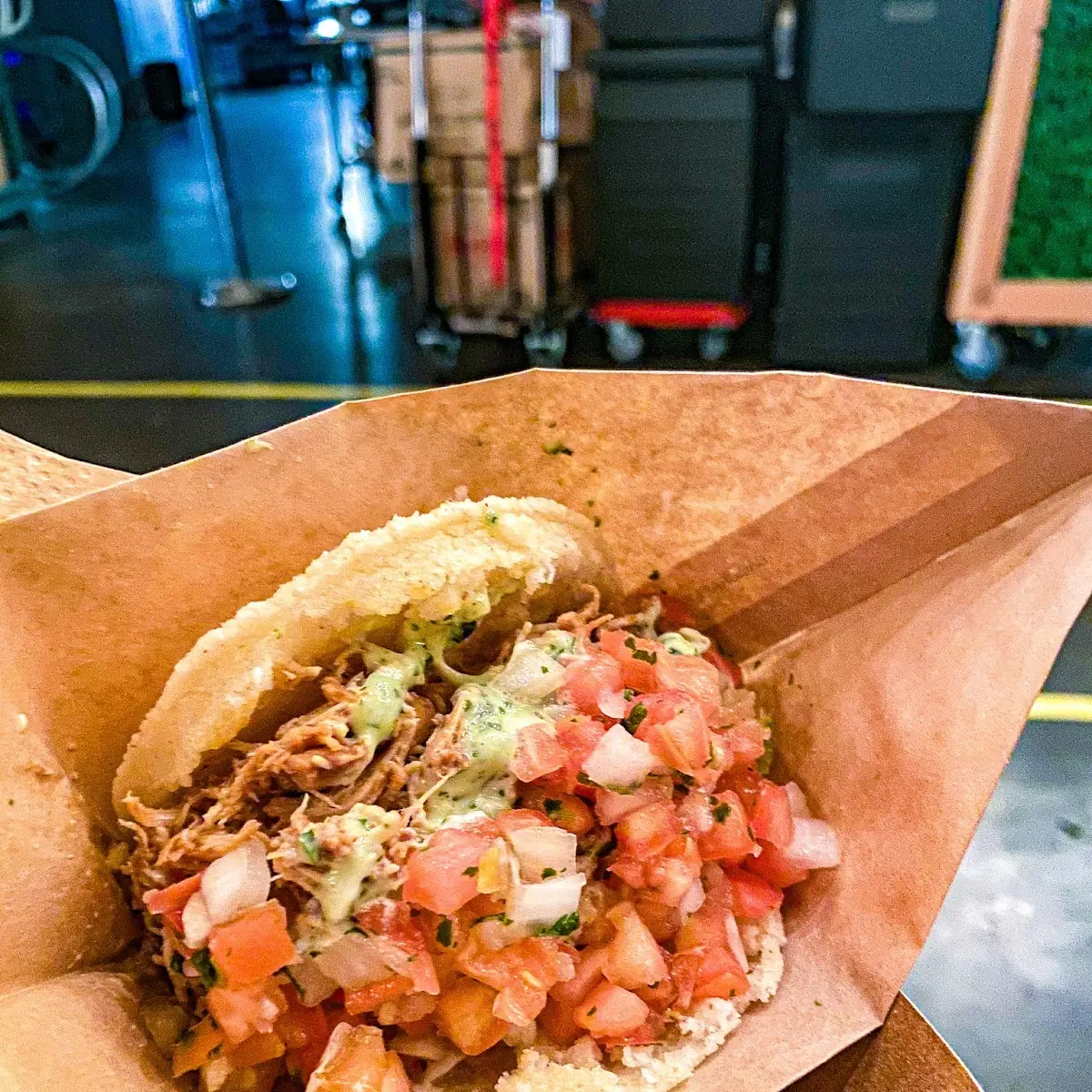Chicken Arepa