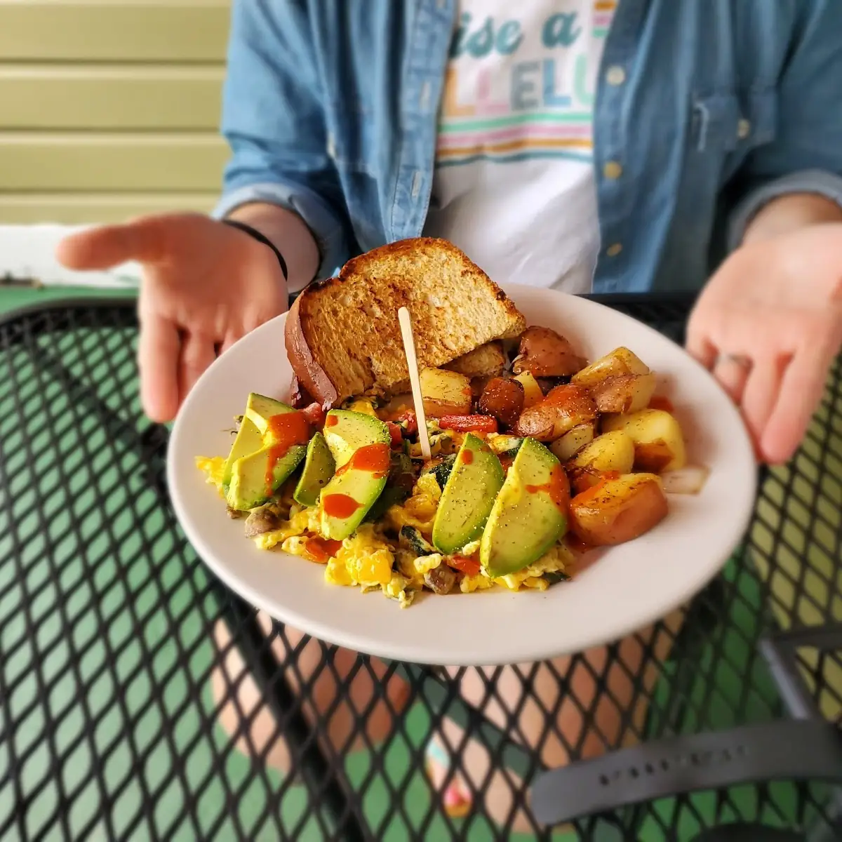 Garden Veggie Scramble