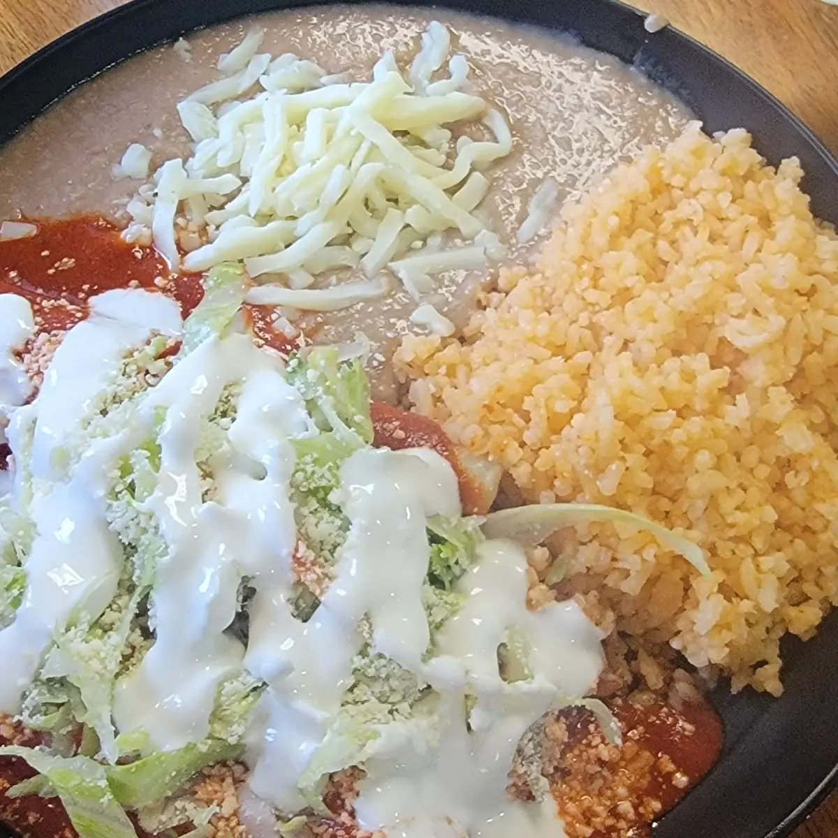 Enchilada Plate