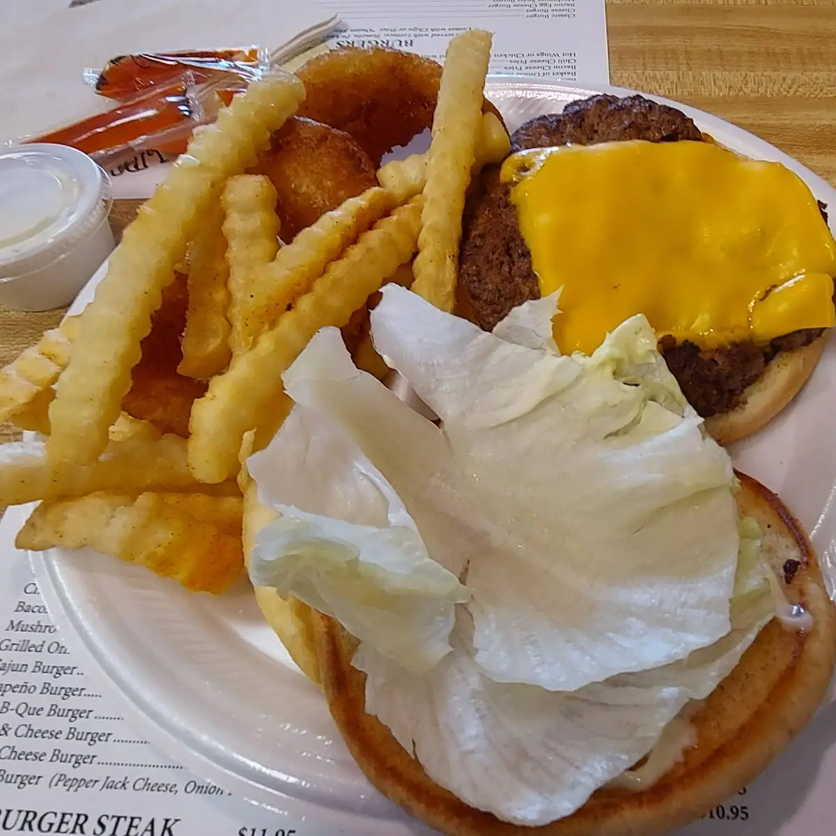 Large Cheese Burger