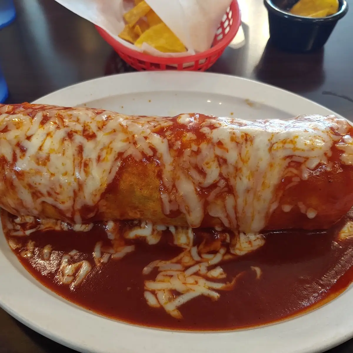 Chile Colorado Burrito
