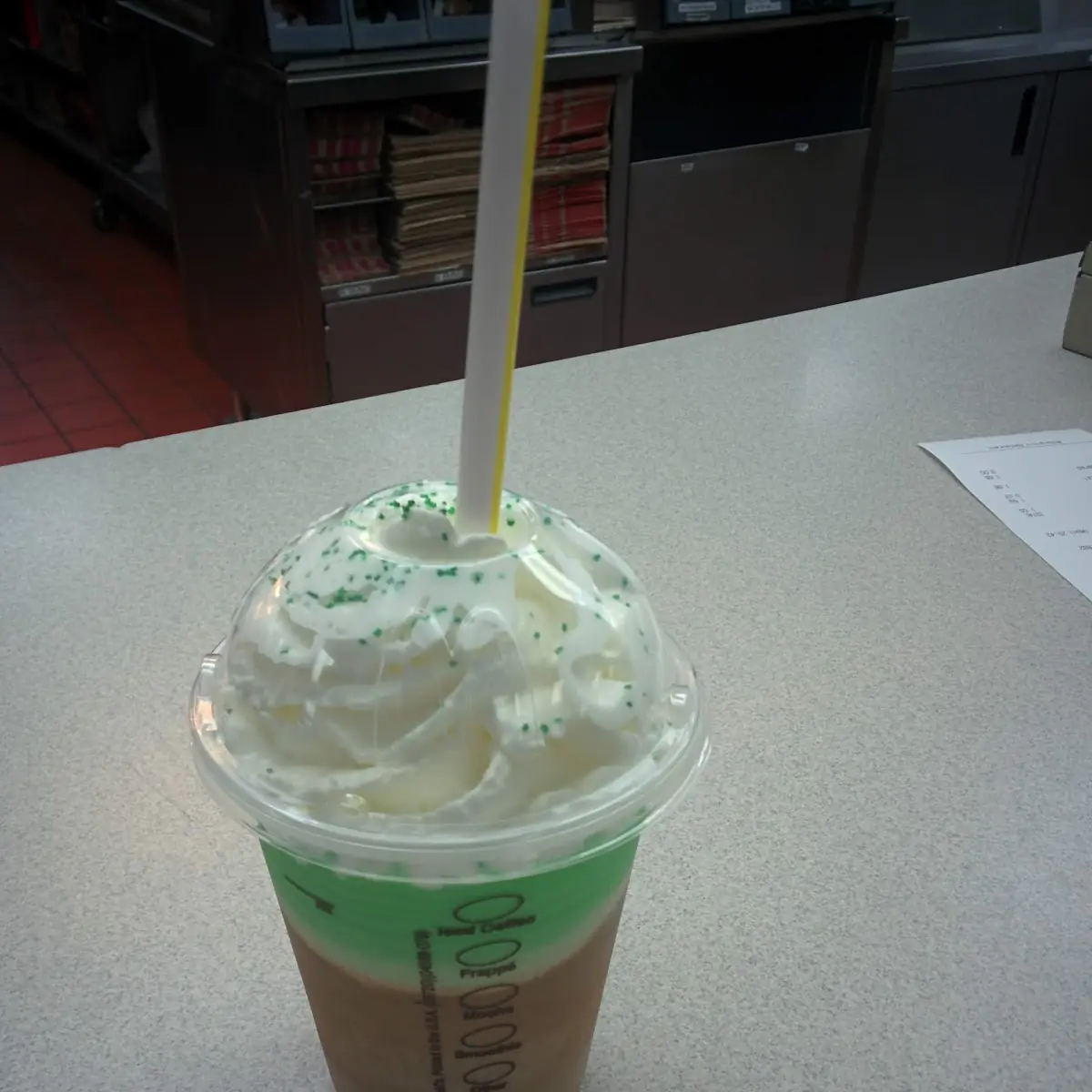 Small Chocolate Shamrock Shake