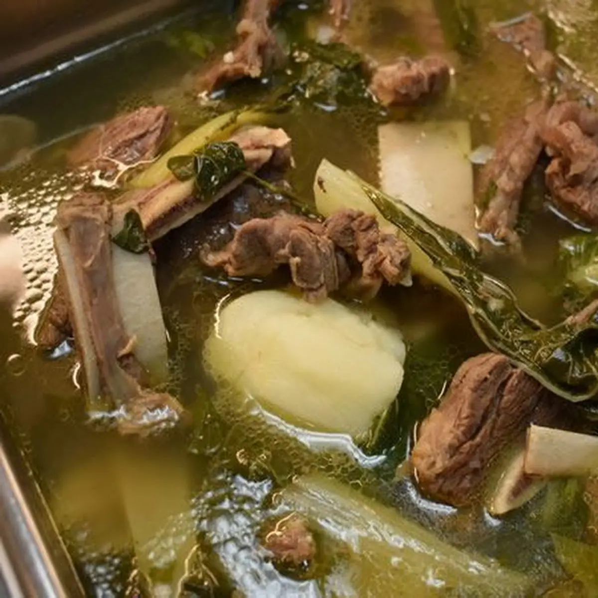 Beef Nilaga Sinigang