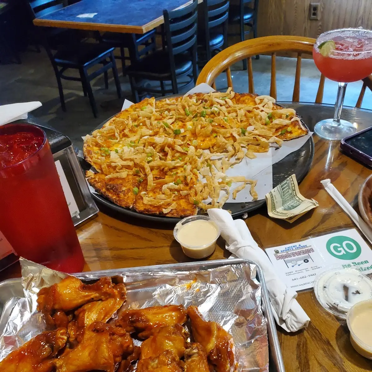 Crab Rangoon Pizza