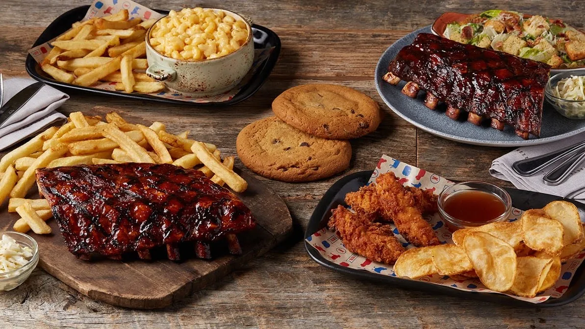 Half Rack of Ribs, Kelseys Original Roadhouse