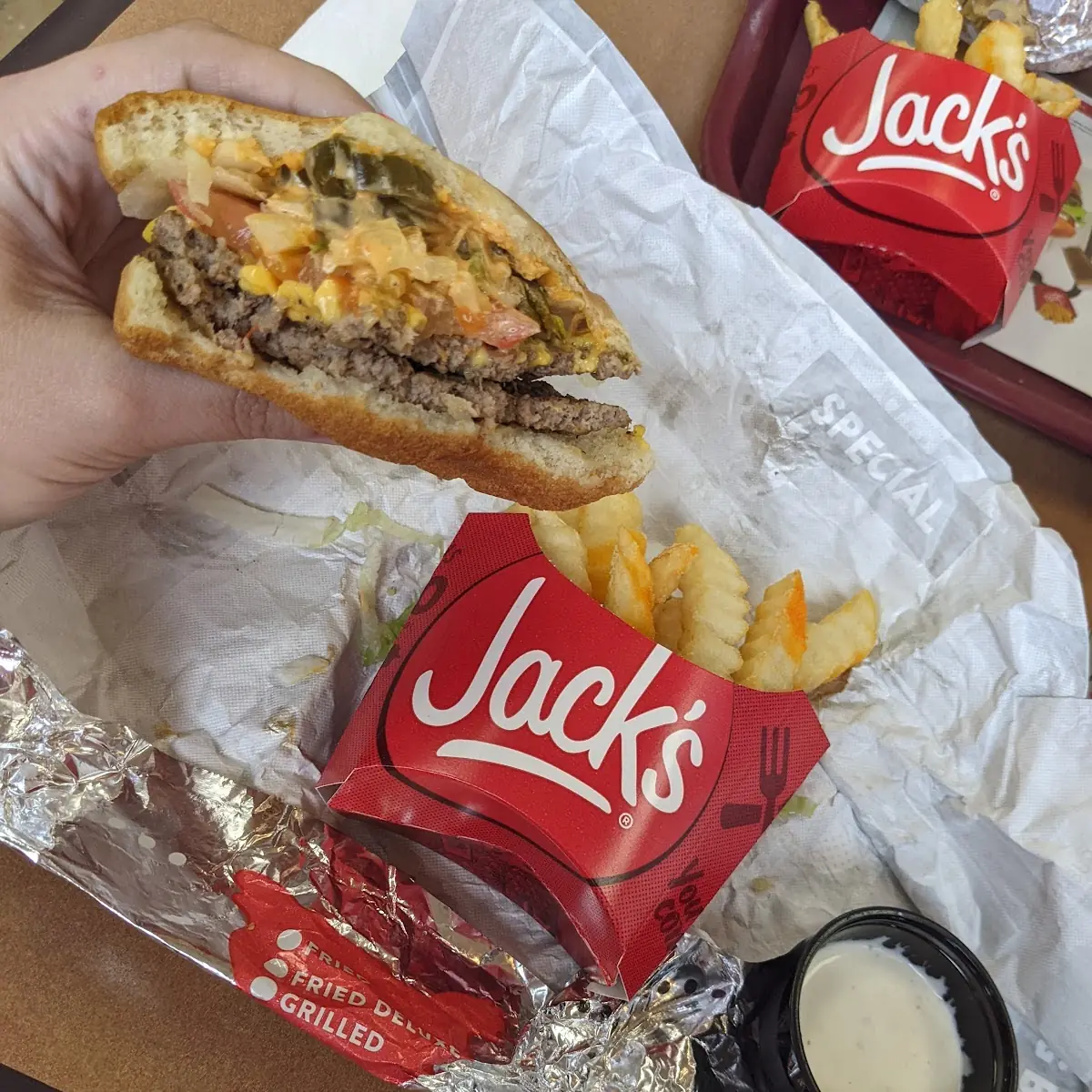 Spicy Double Cheeseburger