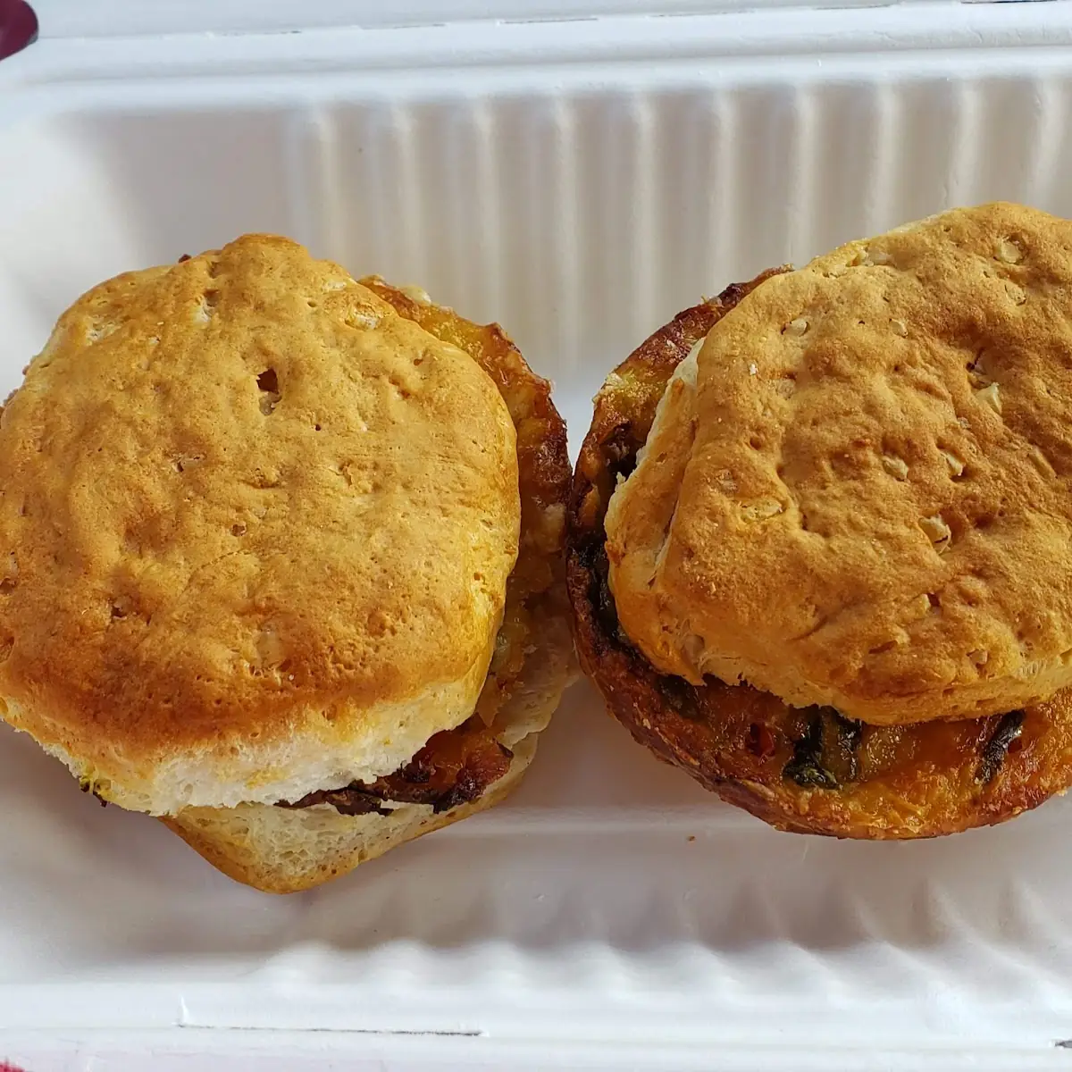 Vegan Sausage Biscuit