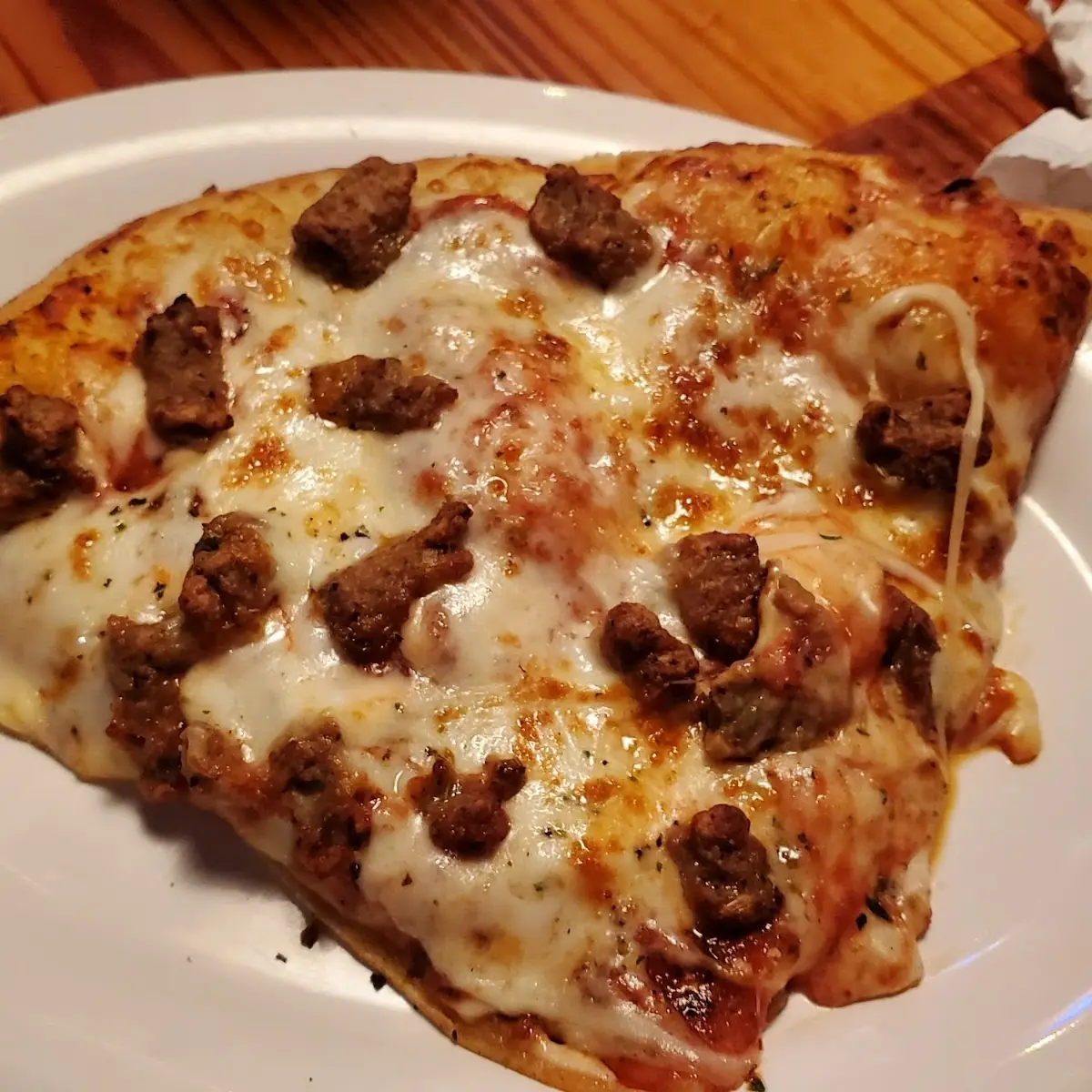 Jumbo Slice Sausage Pizza