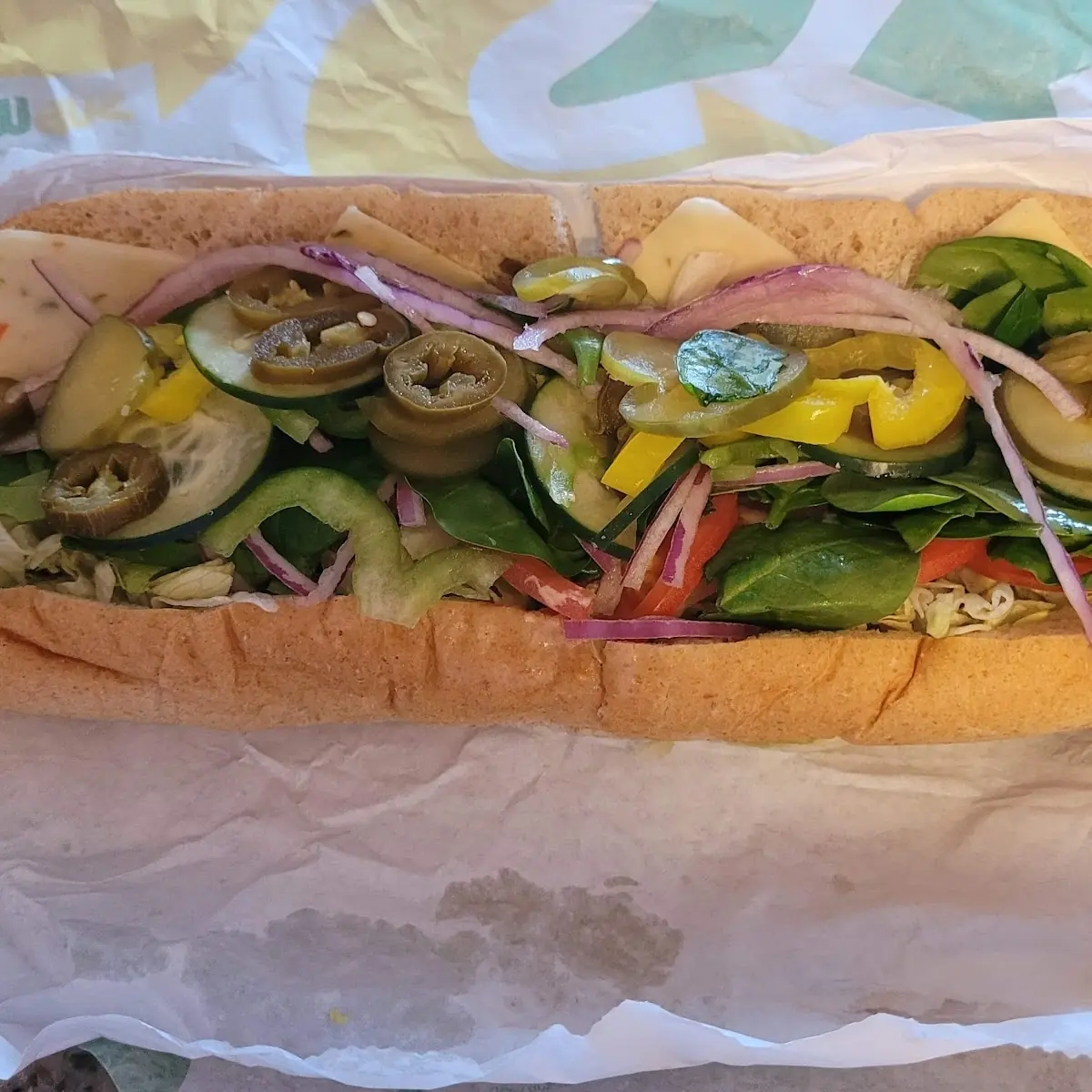 Foot Long Veggie Sub