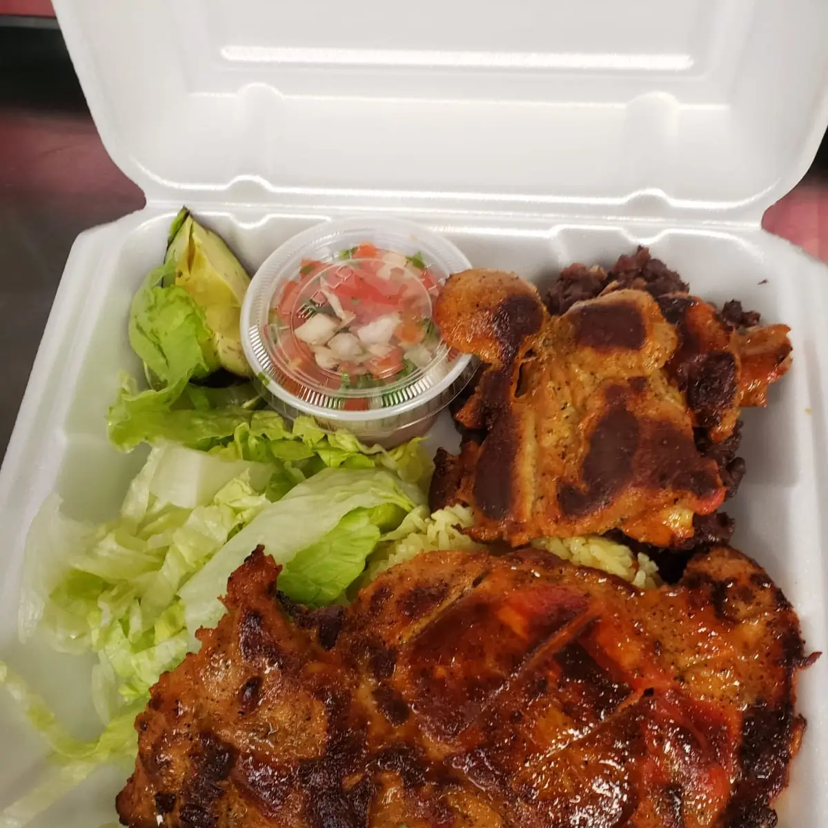 Pollo A la Plancha Tacos de Pollo