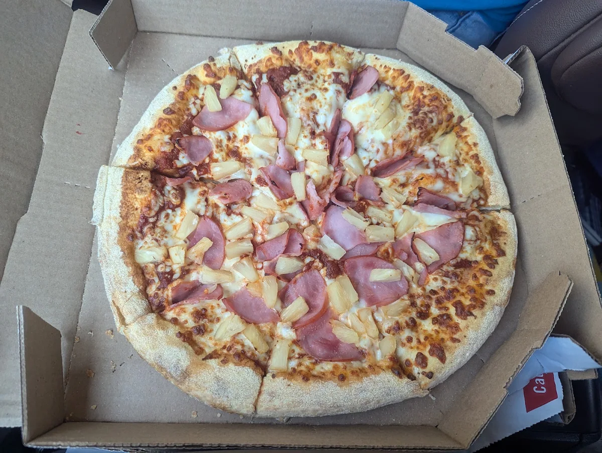 Pineapple and Ham, Domino's Pizza