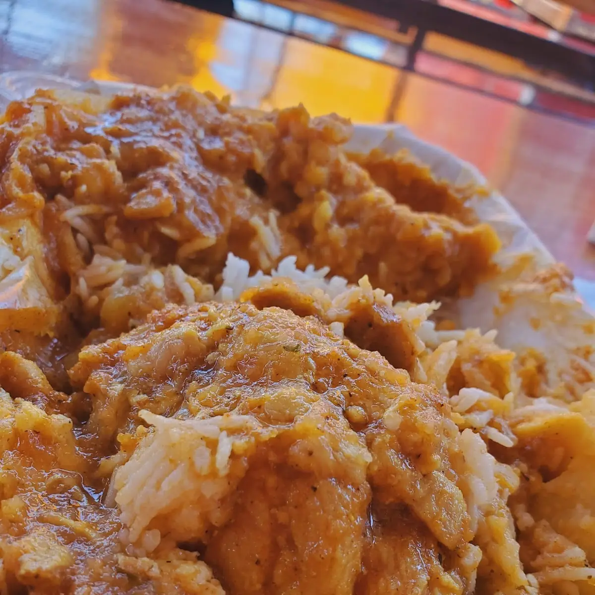 Guyanese Dahl & Aloo Curry on Basmati Rice